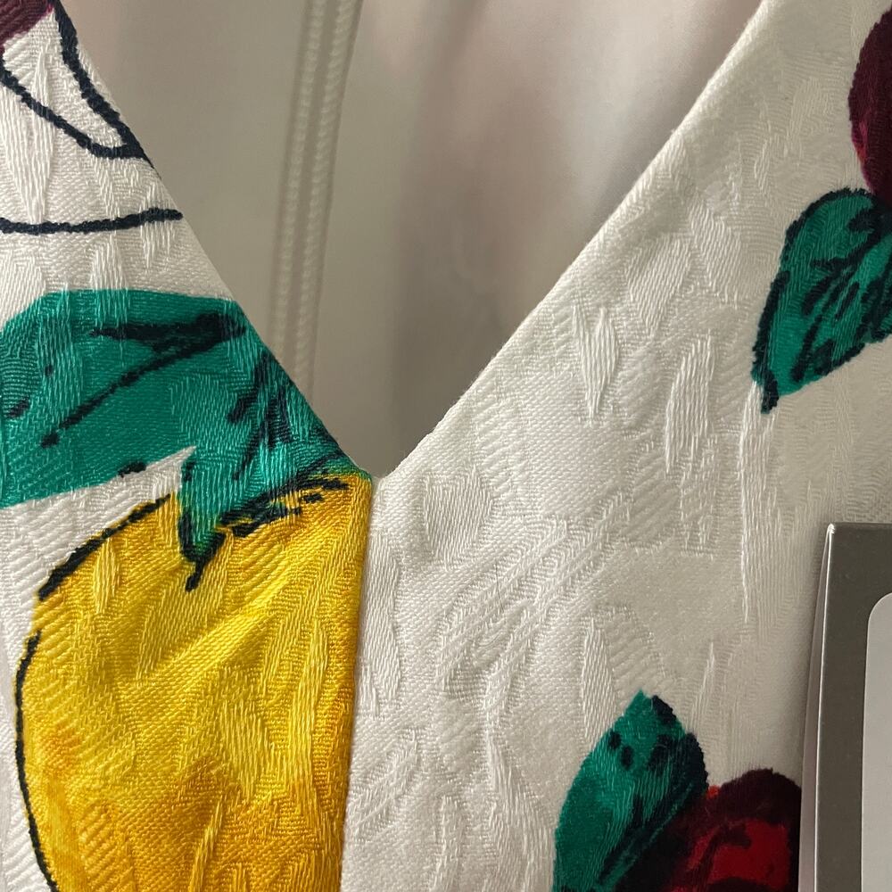 Eva Méndes collection by New York and Company Size XL Fruit patter ruffle hem - Picture 7 of 7